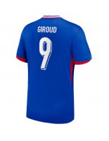 Frankrike Olivier Giroud #9 Hjemmedrakt EM 2024 Korte ermer